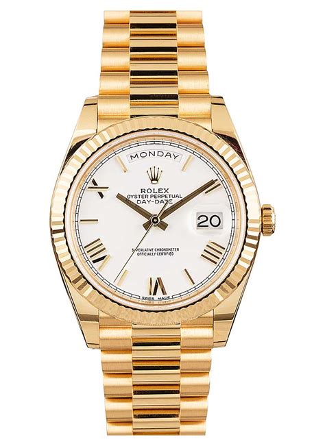 price of rolex president|pre owned rolex president 40mm.